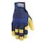 Wells Lamont Wells Lamont HydraHyde Men's Indoor/Outdoor Work Gloves Blue/Yellow M 1 pair 3207M - alternate 1
